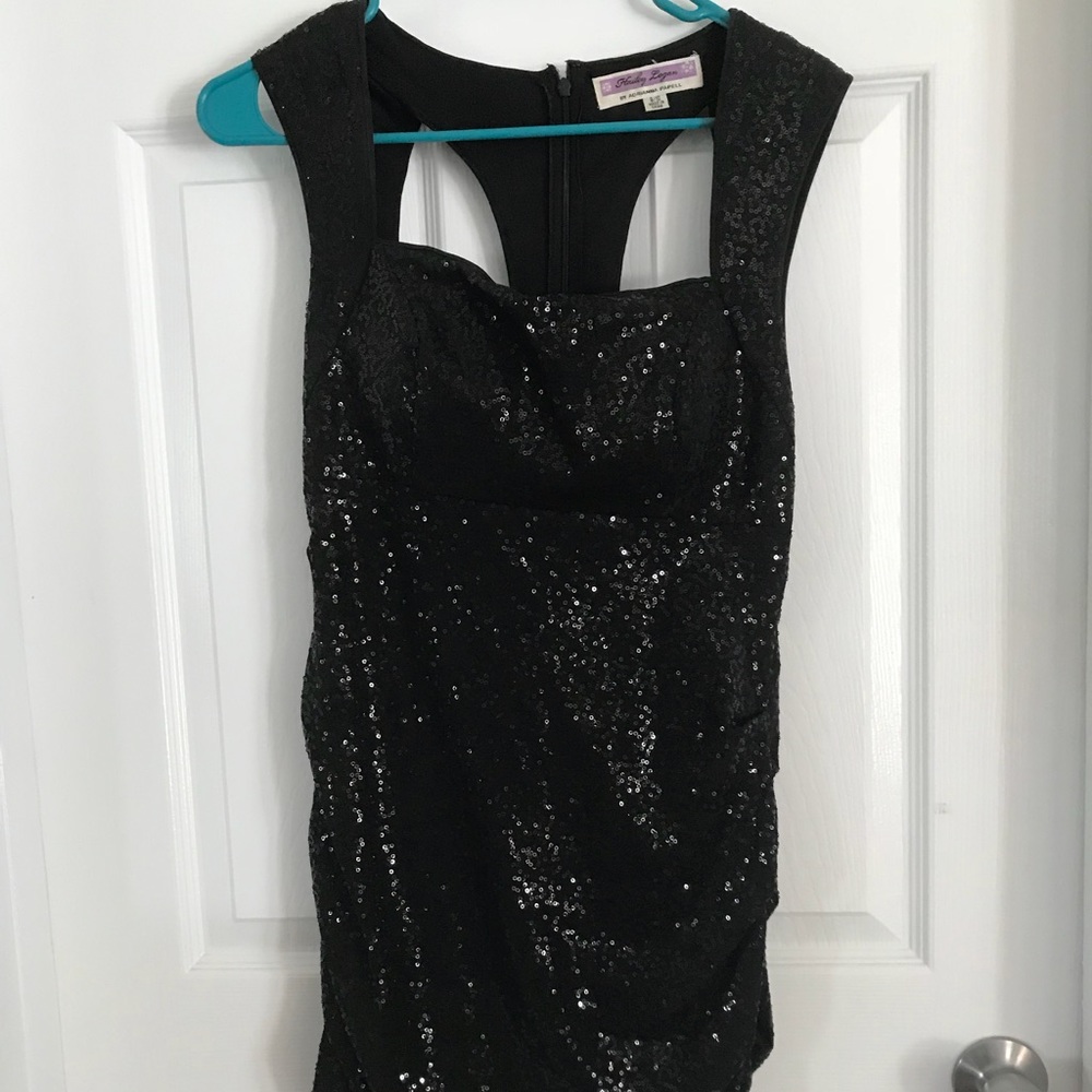 Black sequined MINI.